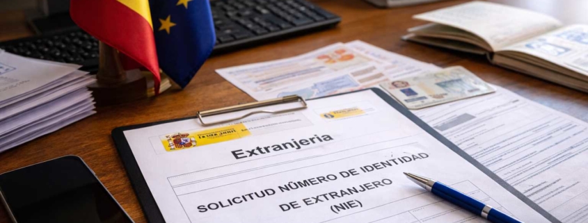 Antrag für eine N.i.e Nummer ausfüllen