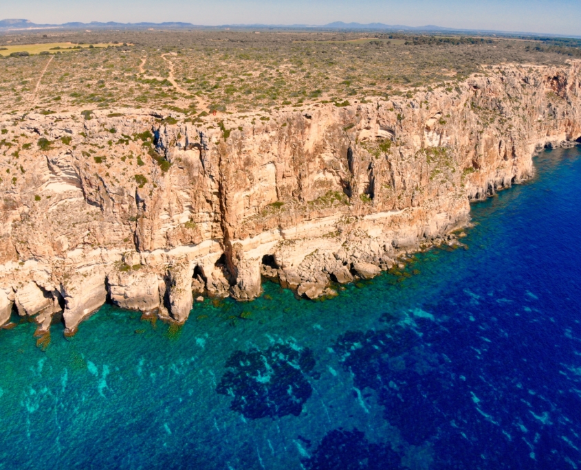 Mallorca Küstenabschnitt - Drohnenflug