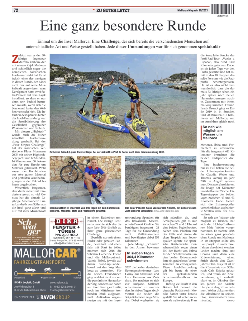 Mallorca Zeitung Inselumrundung Mallorca